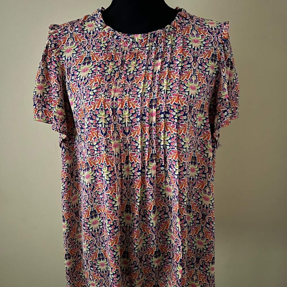 Floral Multicolor Women's Top